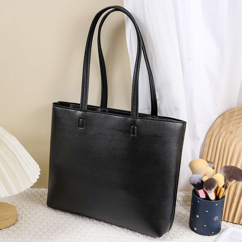 Tote Large Capacity Simple Big Commuter Handbag Women's Casual Versatile Shoulder Bag