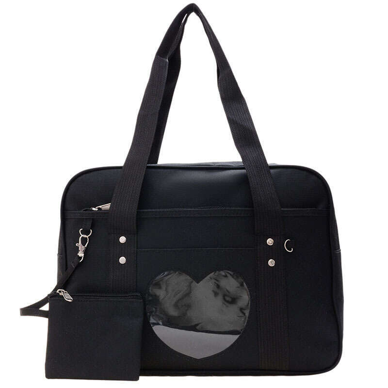 Portable schoolbag Japanese soft girl heart anime love JK uniform pain bag Macaron one shoulder diagonal
