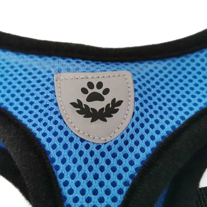 Dog harness collar polyester adjustable net small dog cat harness vest medium-sized pet accessories for small dogs X250326