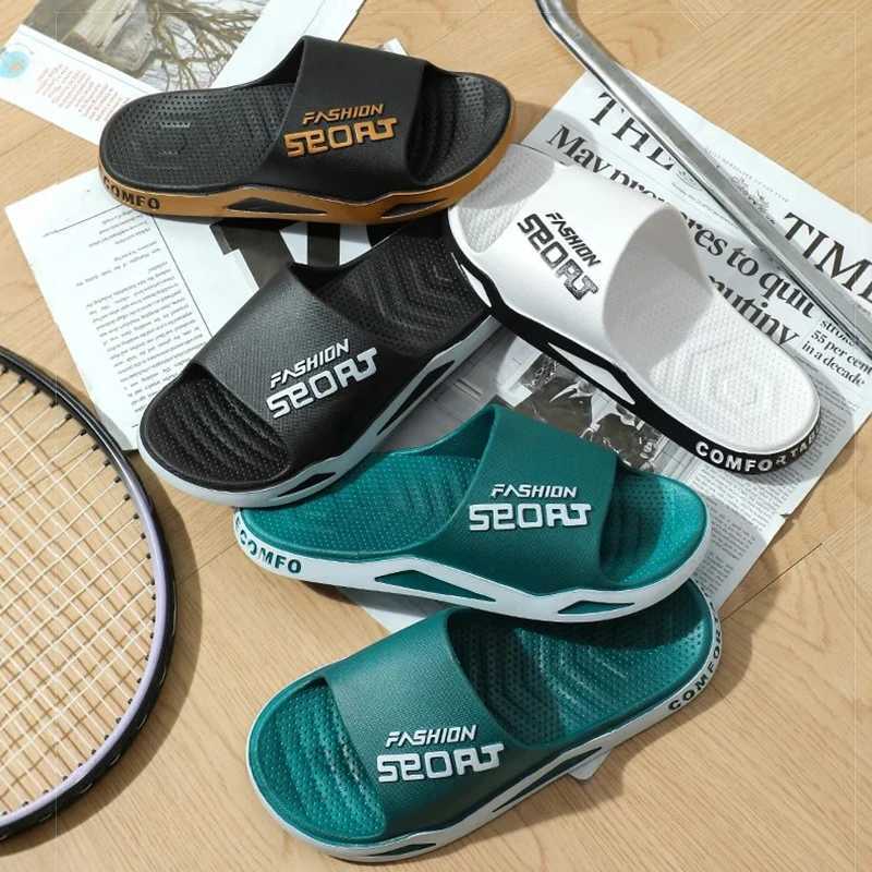 Mens summer Fi slider sports outdoor sandals bathroom N-skin indoor and family sandals couple shoesXJ250326