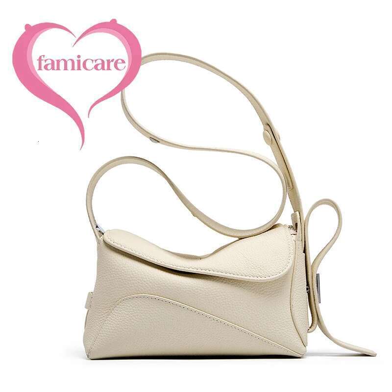 Women's Bags Genuine Leather Underarm For Women's Summer New Versatile Shoulder Bag With Geometric Streamed Design Crossbody Handbag