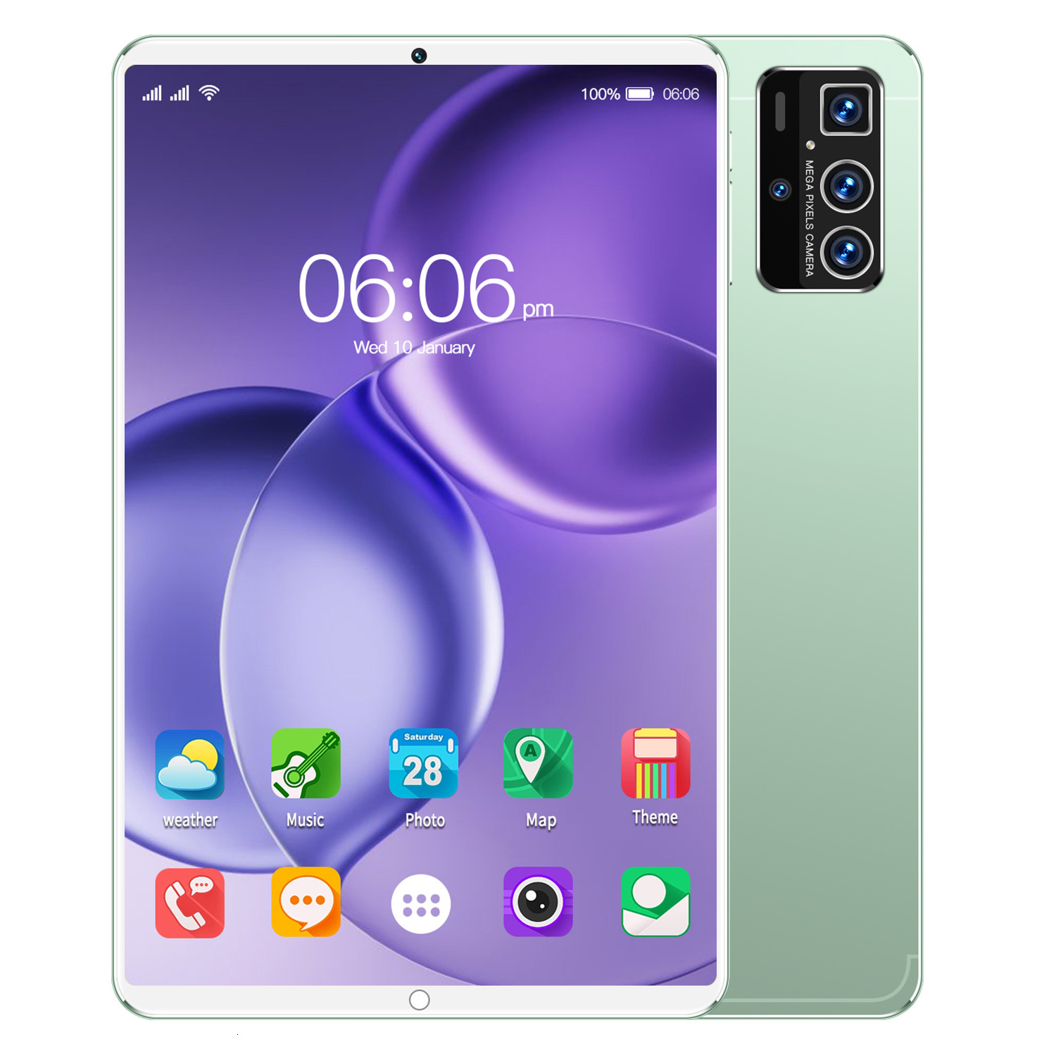 Pro14 New Off-The-Shelf Smart Lightweight Portable Computer Face Unlock Global Language Smartphone Front And Rear HD Cameras Metal Case 5G Tablet