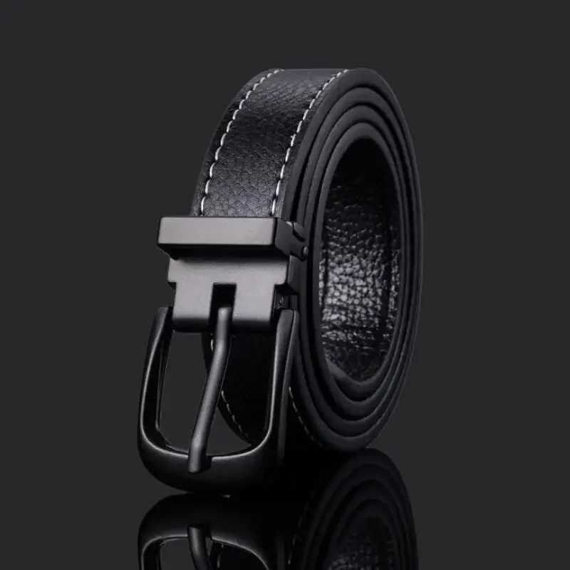 Childrens belt luxury designer alloy pin buckle unisex casual belt boys and girls childrens casual Pu belt jeans belt W250326