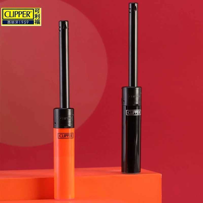 CLIPPER-Long Flame Ignition Gun Recirculating Inflatable Gas Butane Lighter Symphony from Spain Kitchen AccessoriesC250326