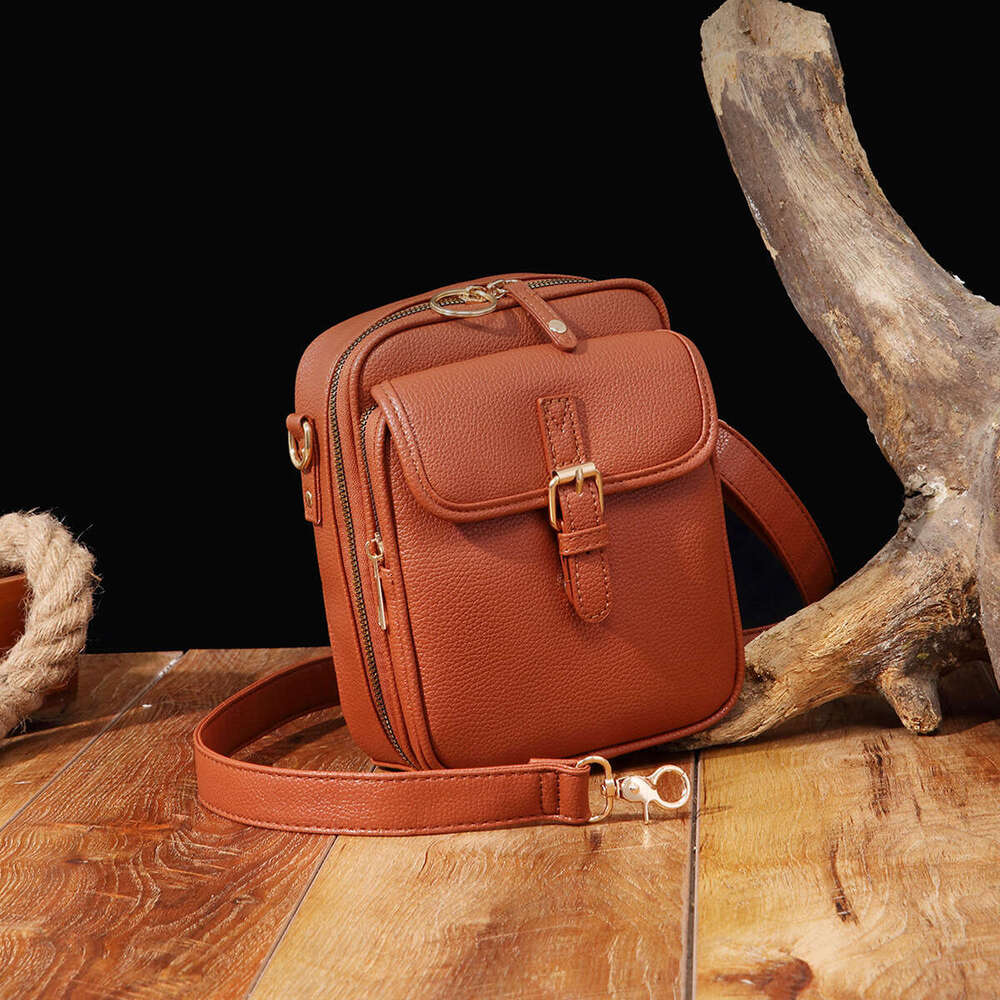 7e Unisex mailman trendy storage casual shoulder crossbody mobile phone bag