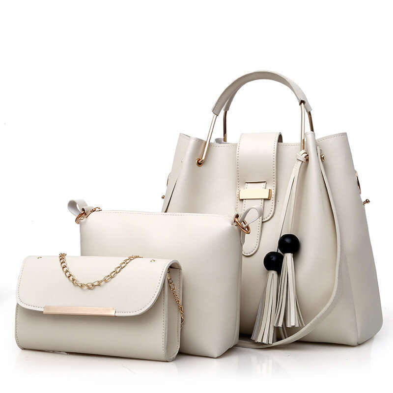 Trendy Crossbody One Shoulder Versatile Handbag Women's Fashion Tote Multi piece Set Simple Mother and Child Bag