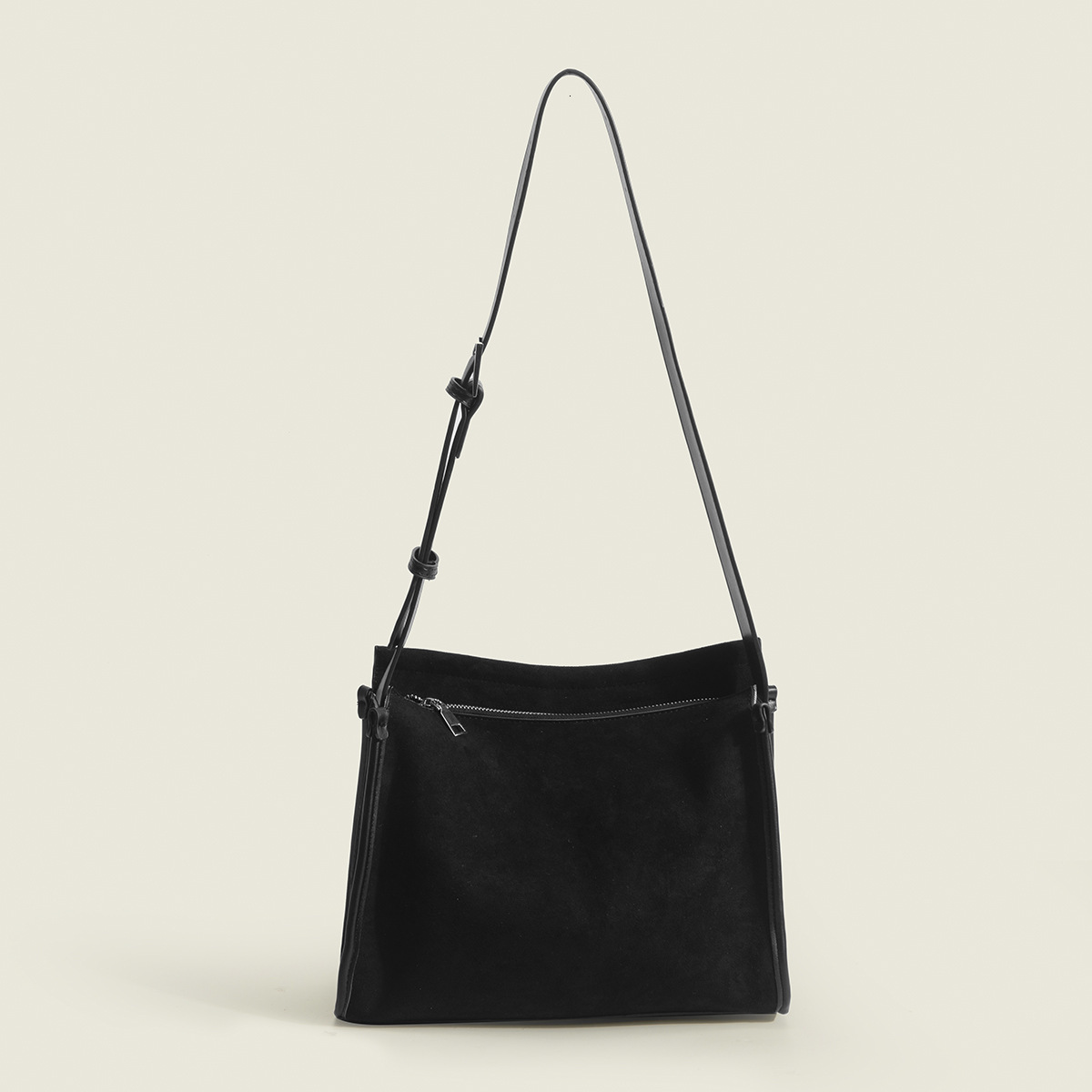 2025 New Autumn/winter Vintage Suede Commuter Single Shoulder Bucket Bag Large Capacity Hand Crossbody Tote Bag