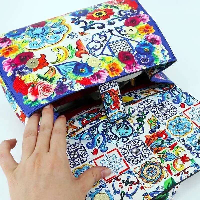 2024 Classic Crossbody Bags For Women Frame Handbag Purses And Handbags Purse Suit Printing Shoulder Totes Ladies Bolsa