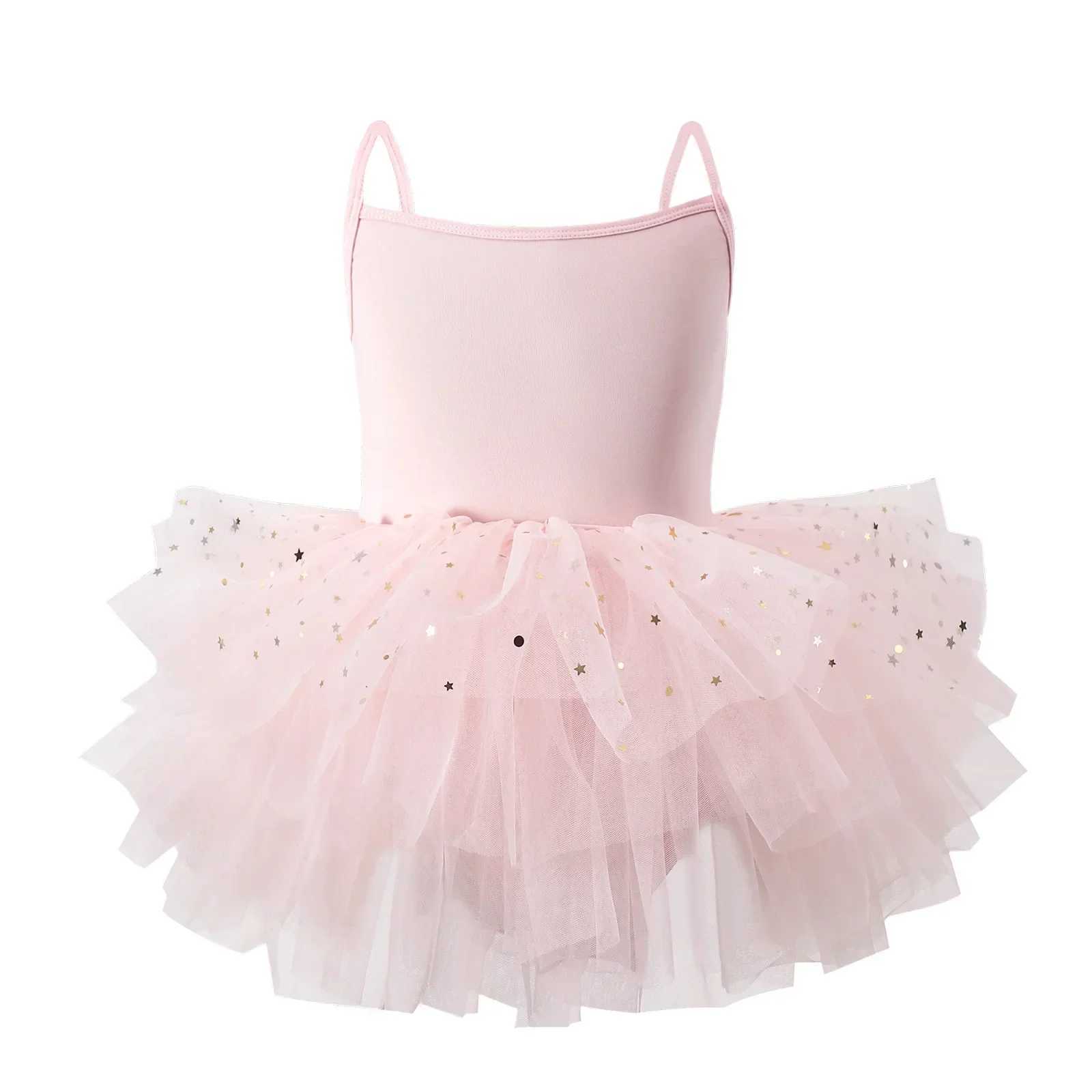 New Girl Ballet TuTu Dress 2-8 Ys Fashion Professional Childrens Dance Par Dress Performance Costume Princess Wedding Dress W250326