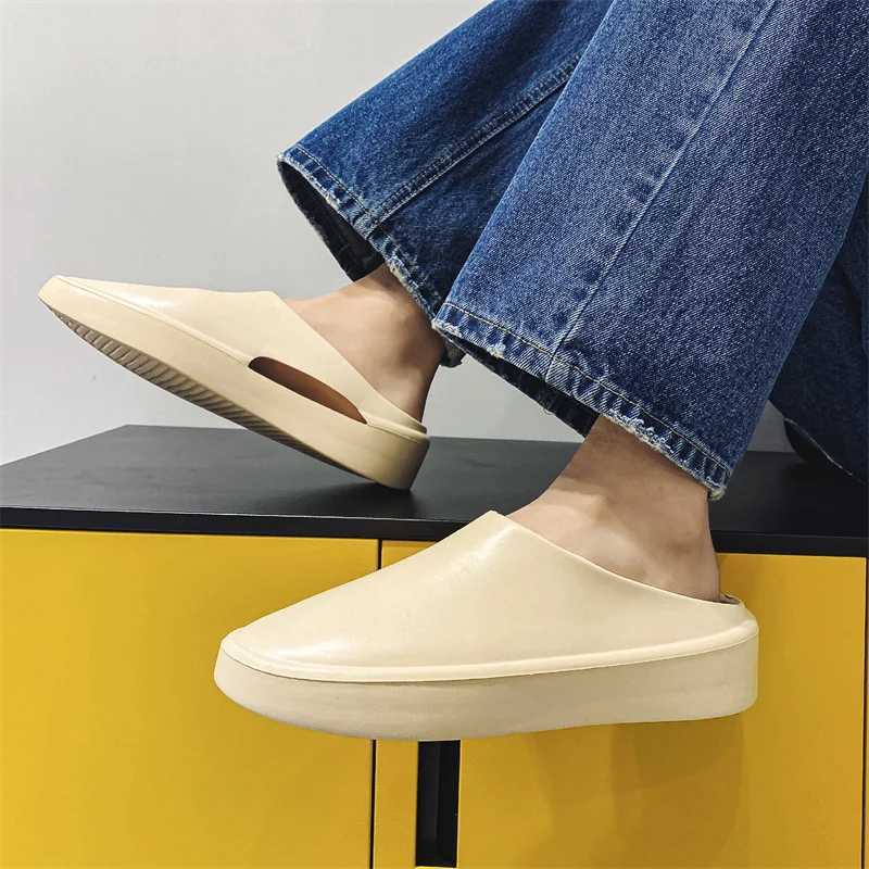2022 New Summer Beach Ourdoor Slide Mens Slide Platform Mule Shoes Womens Apartment Mens Fi Slide IndoorXJ250326