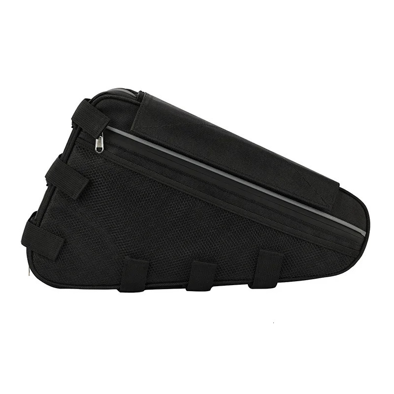 36V 48V 60V 72V Electric Bicycle Triangle Battery Bag Black Frame 250326