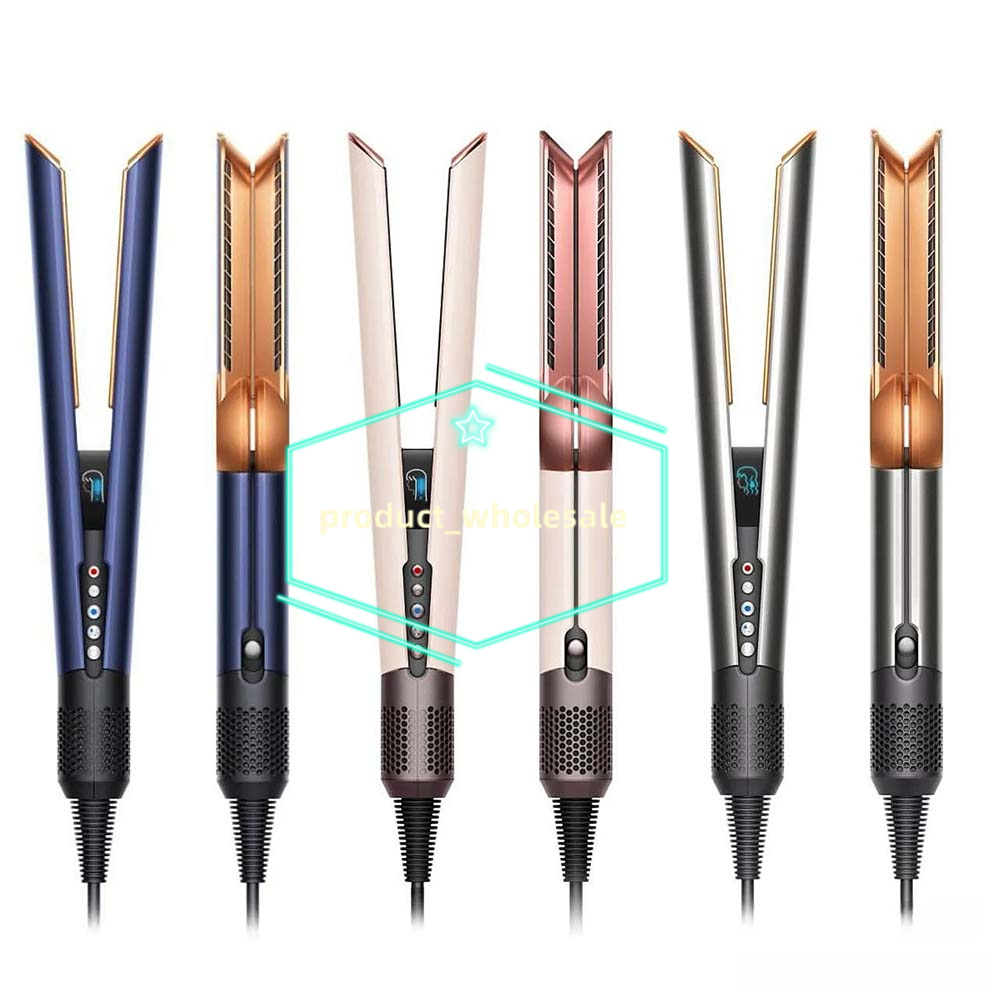 Top Quality Wired Hair Straightener curler Styling Tool Design Straighten Hair Salon Styling Fashion Women Men Home Travel Gather Hair Enhanced Airstrait HT01