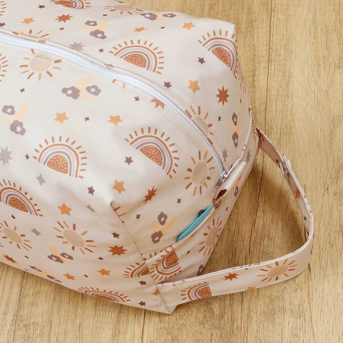 Elinfant Waterproof Wet/Dry Cloth Wet Bag Mommy Storage Travel Bag Reusable Portable Diaper PodsC250326