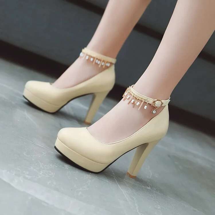2025 Summer New Women's Designer Fashion High Heels Wrapped Toe Thick Sandals