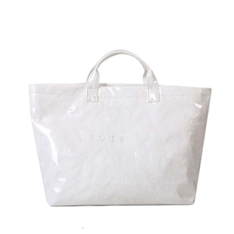 This year's popular DuPont paper tote 2025 new spring fashion large capacity handbag casual shopping women's bag