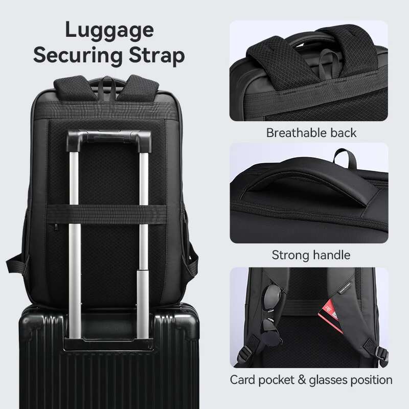 MARK RYDEN Men Ykk Zipper Business Travel Backpack Fits 15.6 Inch Laptop Zaino Uomo Man Bagpack For Travel