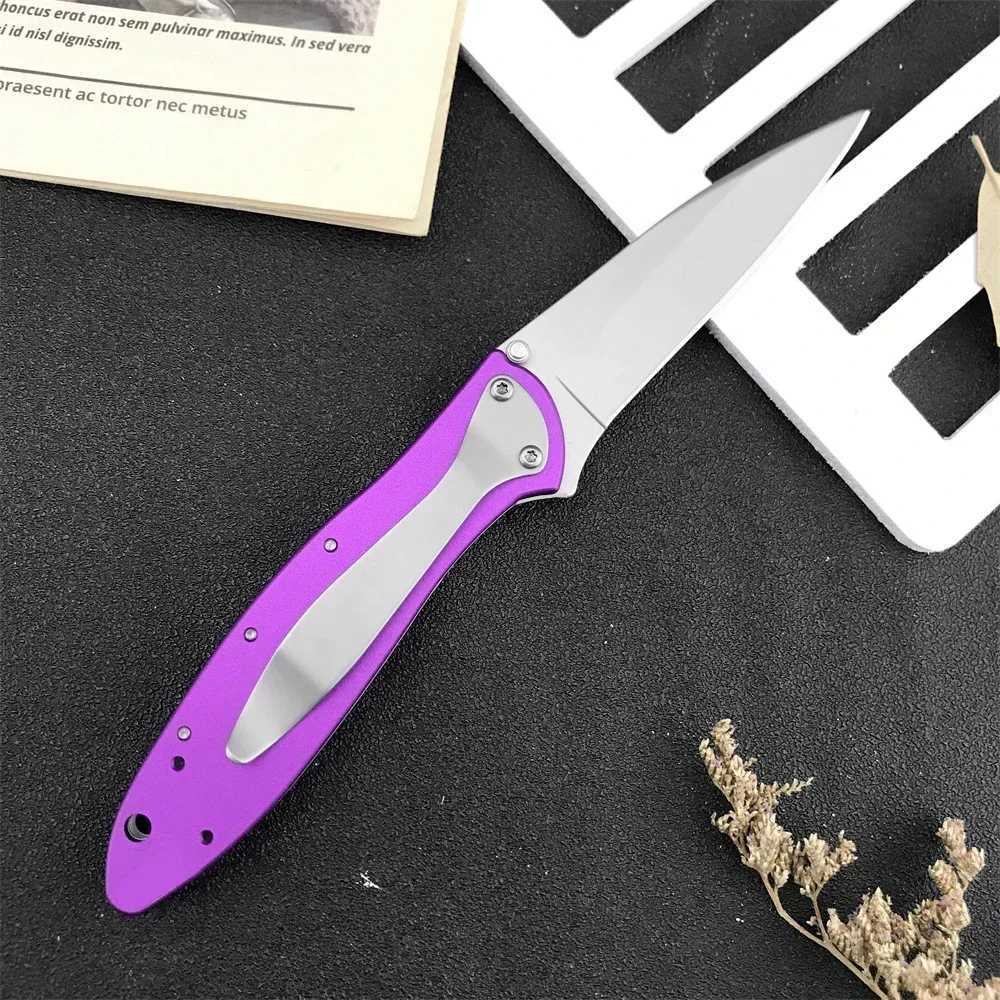 KS 1660 Ken Onion and Leek Assisted Open Pocket Folding Knife Multi Color 8Cr13Mov Blade 14C28N Handle Outdoor Camping Hunting KnifeXJ250326