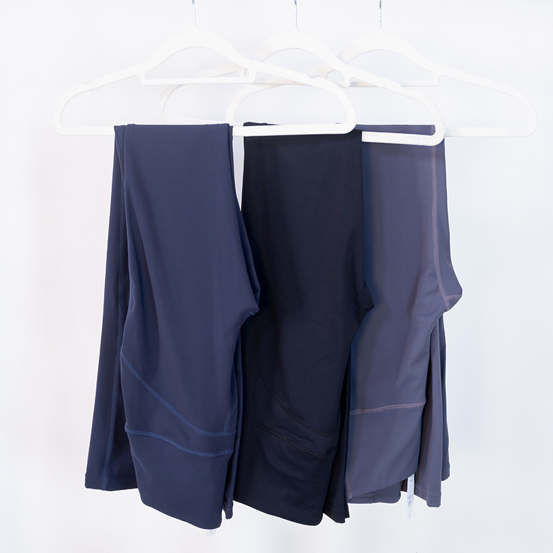 Yoga Clothing New Women High Waisted Slightly Flared Pants Tight Fitting Abdominal Slimming Slimming Figure Sports And Fitness Horn Pants