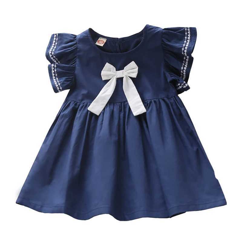 Baby girl summer dress 2024 sleeveless birthday Par princess dress childrens pajamas 12M to 5Y toddler clothing W250326