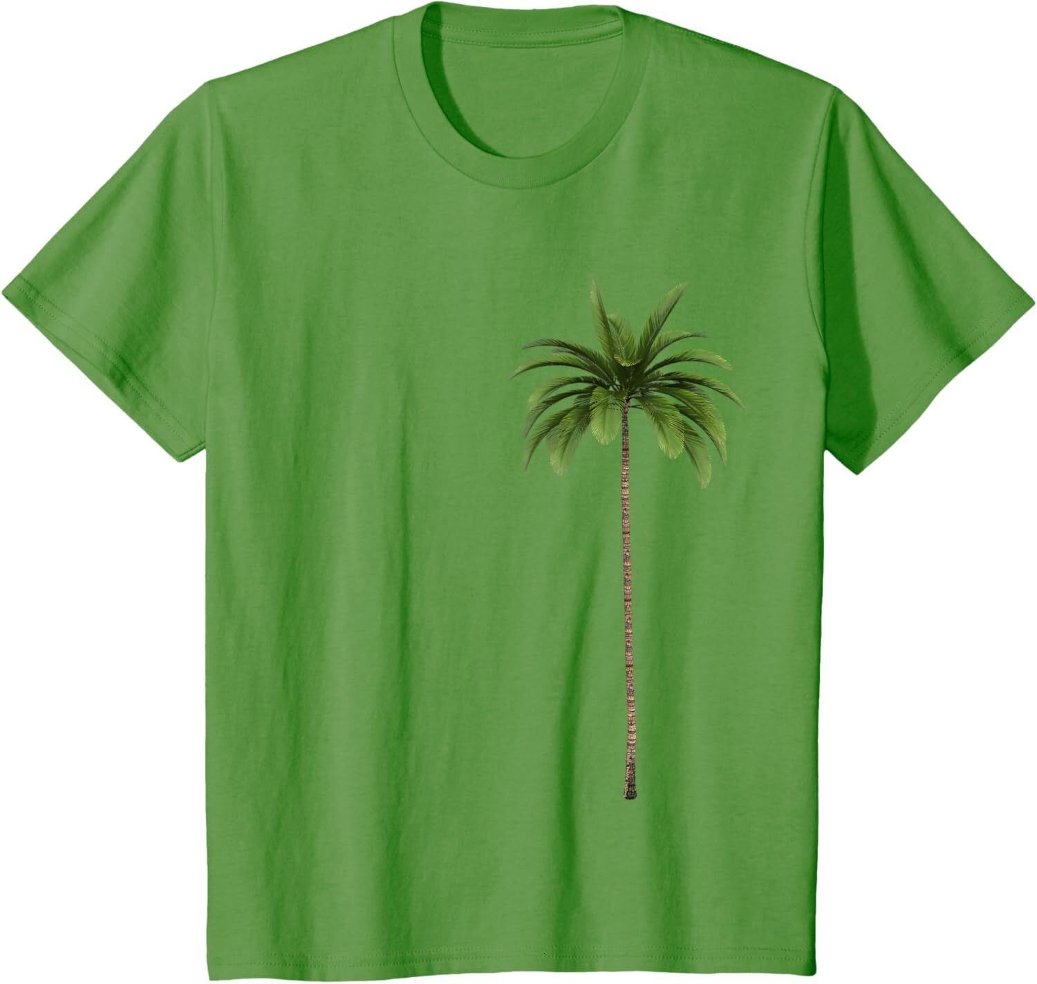 T shirt for Mens Cool Beach Summer Vacation Tropical Palm Tree Graphic Tee Casual Tops Clothes Short sleeve