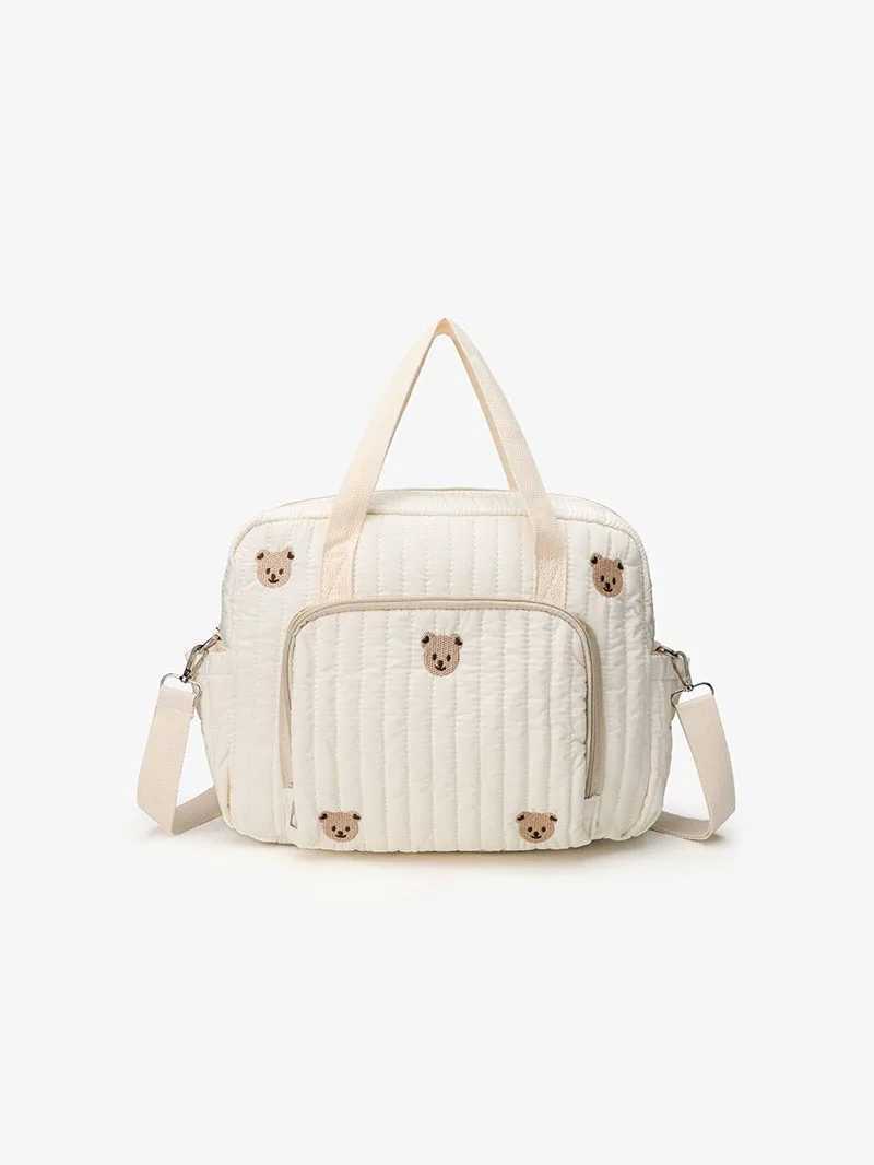 MILANCEL New Mummy Bag Inspired Portable and Trendy Mommy Bag for Young ParentsC250326