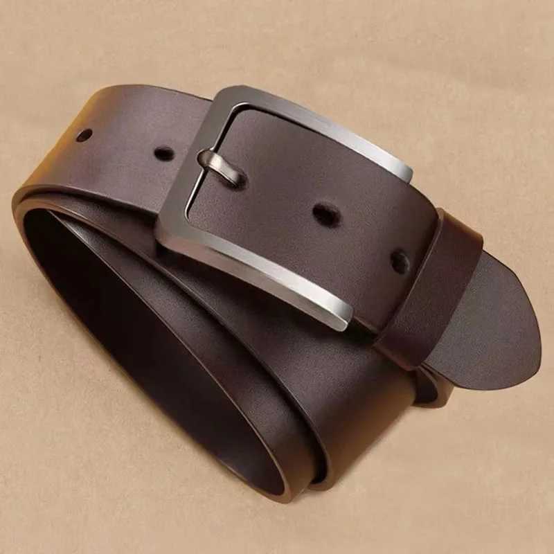 Mens Belt Business Luxury Designer Brand PU Leather Belt Jeans Pin Adjustable Alloy Buckle Waist Belt 105 120 125cm W250326