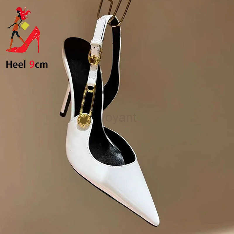 Summer High H For Ladies Diamond Studded Sexy Pointed Toe Par Dress Shoes Luxury Rhinestones Wen Wedding Pr Sandals Z250326
