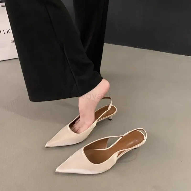 Wens Shoes 2024 High Quali Baotou Wens Sandals Fashion Slip on Dress Sandals Wen New Plus Size Solid H Wen Z250326