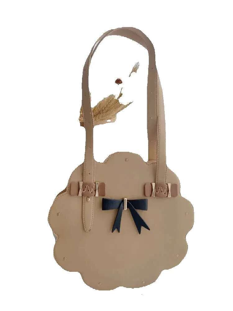 Original Bow Bolsos Mujer Lolita Jk Hand Bag Ladies Biscuit Design Sac Femme Underarm Shoulder Bags For Women Cute Bolso