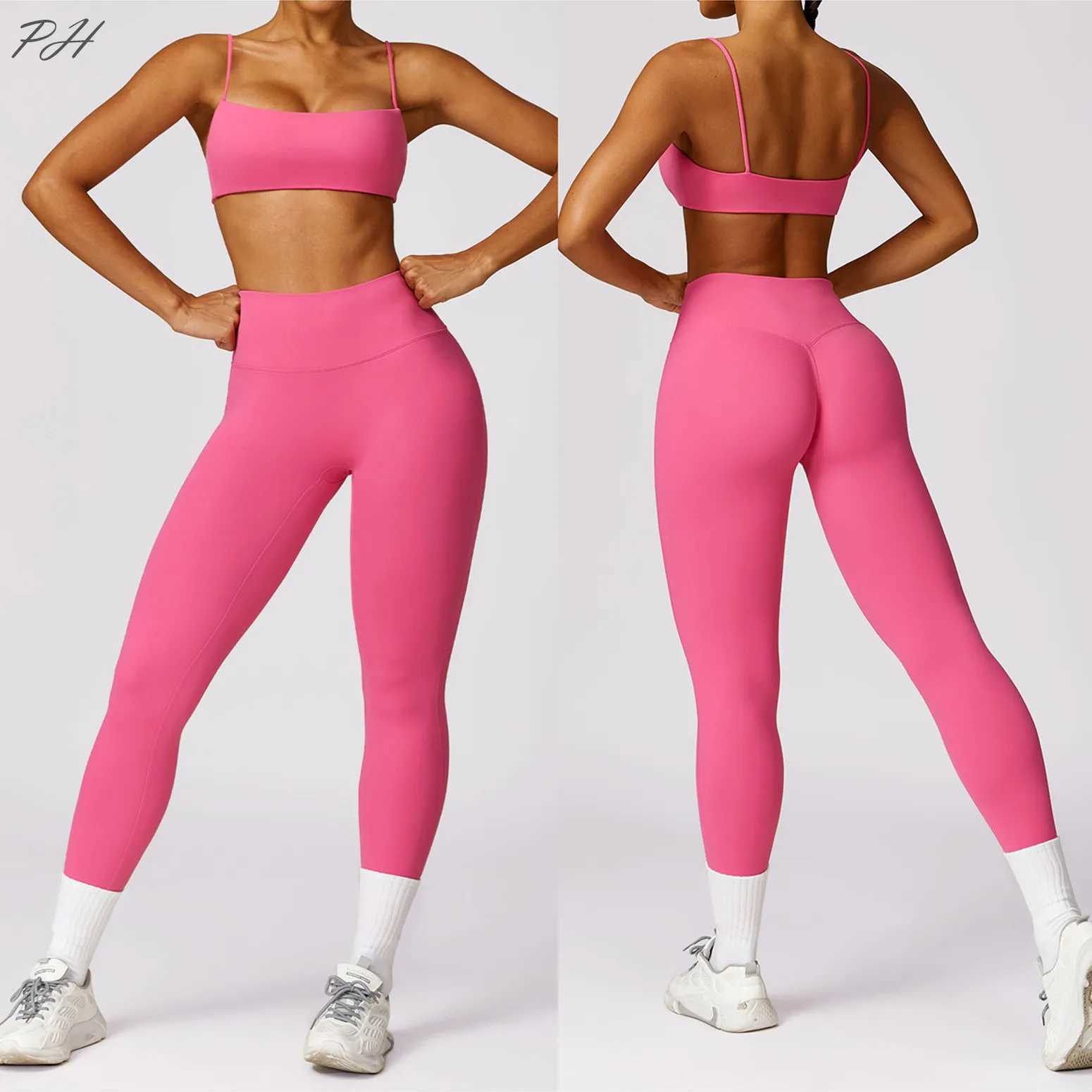 Sexy fitness track and field clothes womens yoga set seamless workout clothes gym clothes sports bra tops waist sports clothes W250326