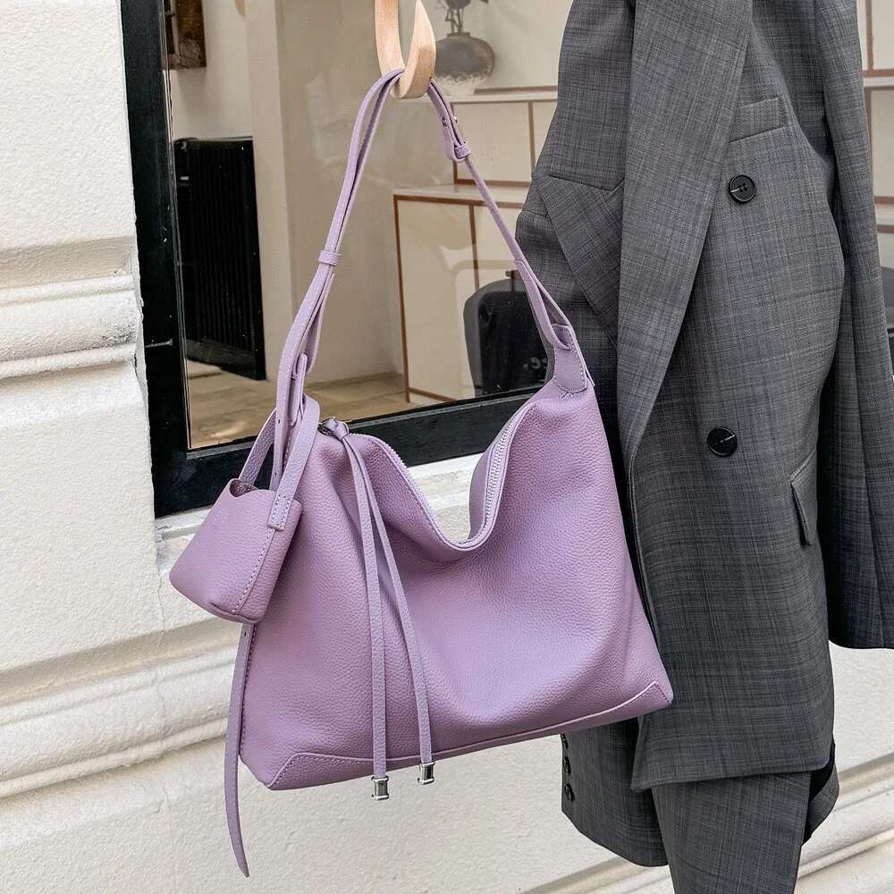 The First Layer Of Cowhide Large Capacity Leather Shoulder Women Fashion Crossbody Bag 2025 New Bags