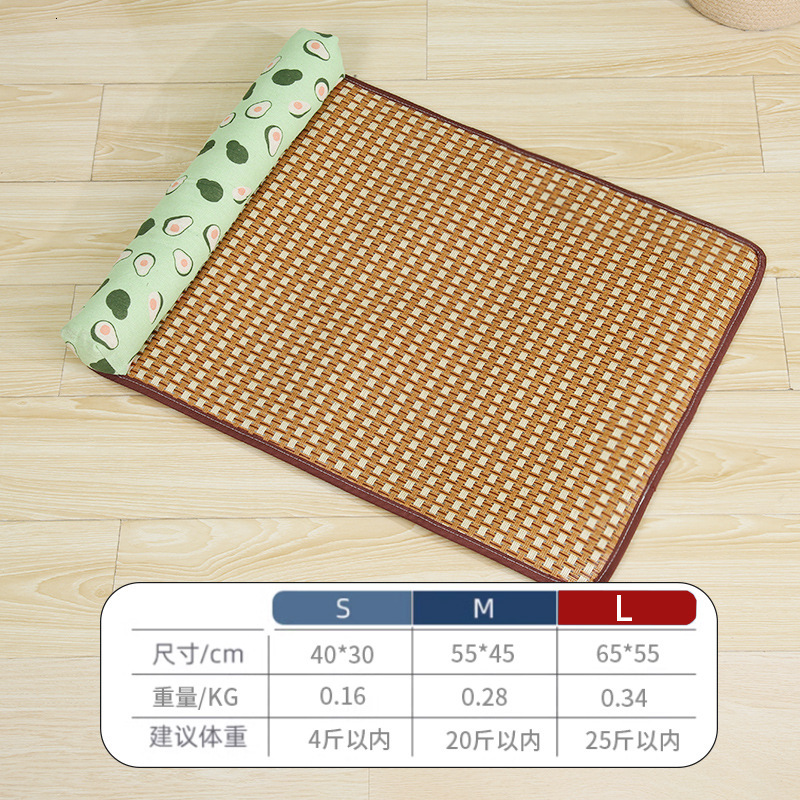 Dog cooling mat, summer sleeping mat, dog mat for sleeping, anti tear bite all season universal dog bed, pet cat floor mat