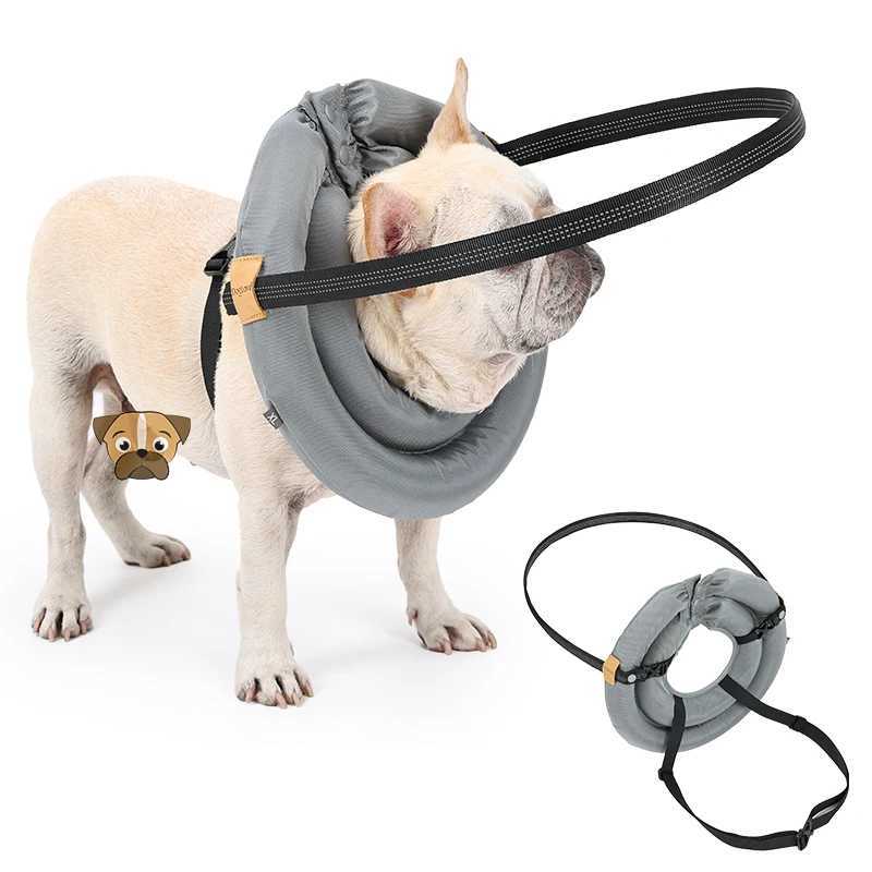 Blind dog collar pet seat belt adjustable reflective guide device anti-collision collar suitable for protecting blind dogs and cats X250326