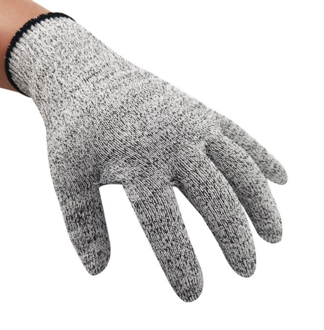 HPPE Cut Resistant Nitrile Coating Hand Gloves Anti-slip for Kitchen Mittens Level 5 Anti-cutting Safety Gloves for Work