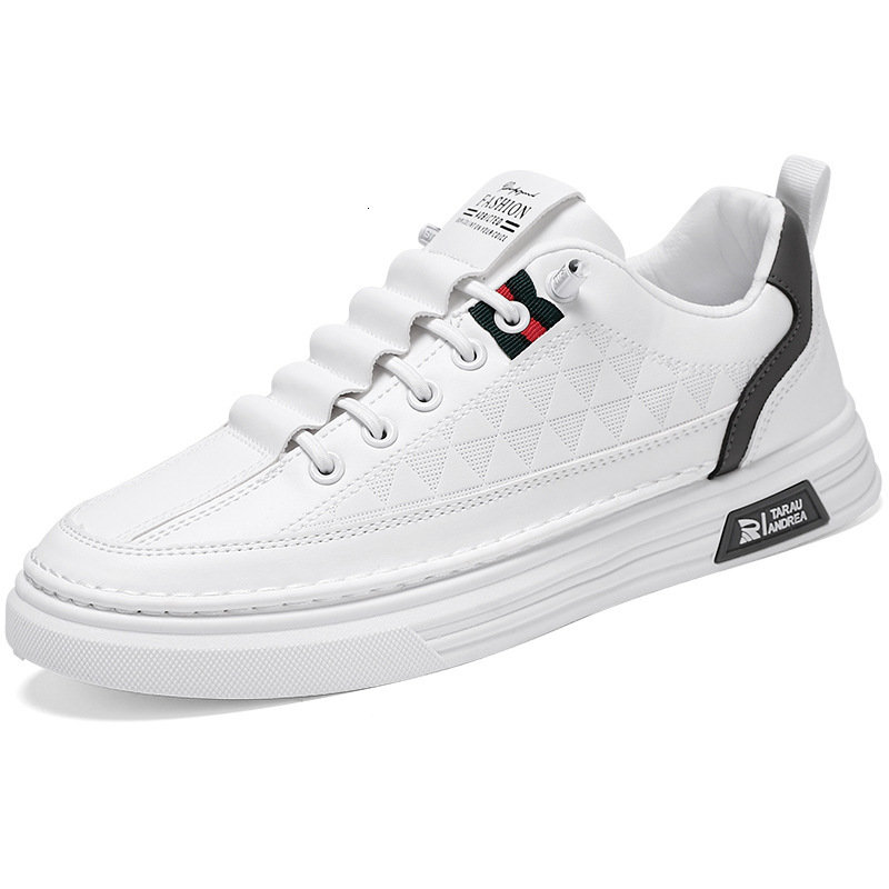 Designer Shoes Spring New Personalized Printed Breathable Men's Shoes Student Fashion Versatile Little White Men's Sports And Leisure Men�