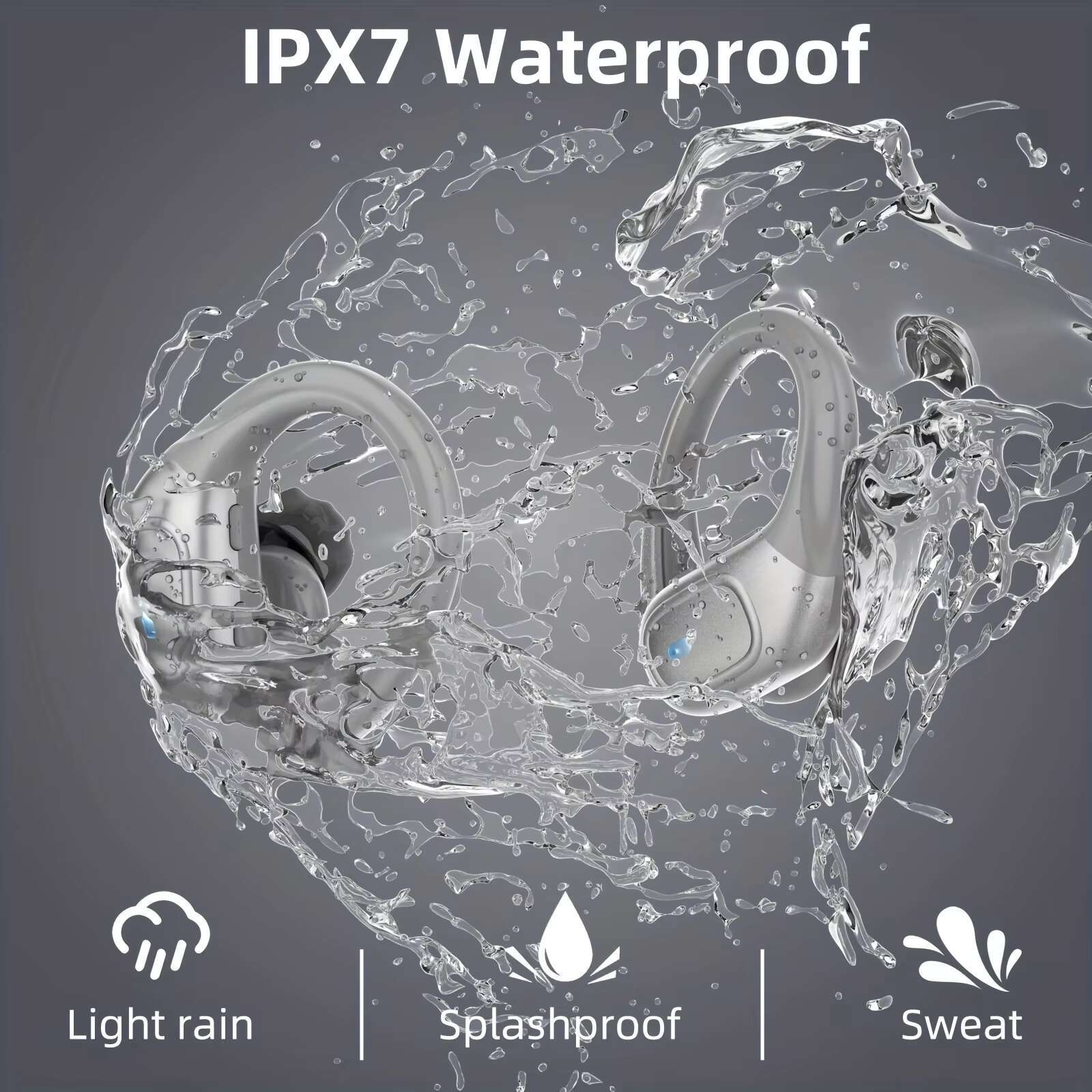 2025 New Noise Canceg Sports Headsets Small Speaker Hanging on the Ear Wireless Gaming Earphones Hanging-ear Headphones