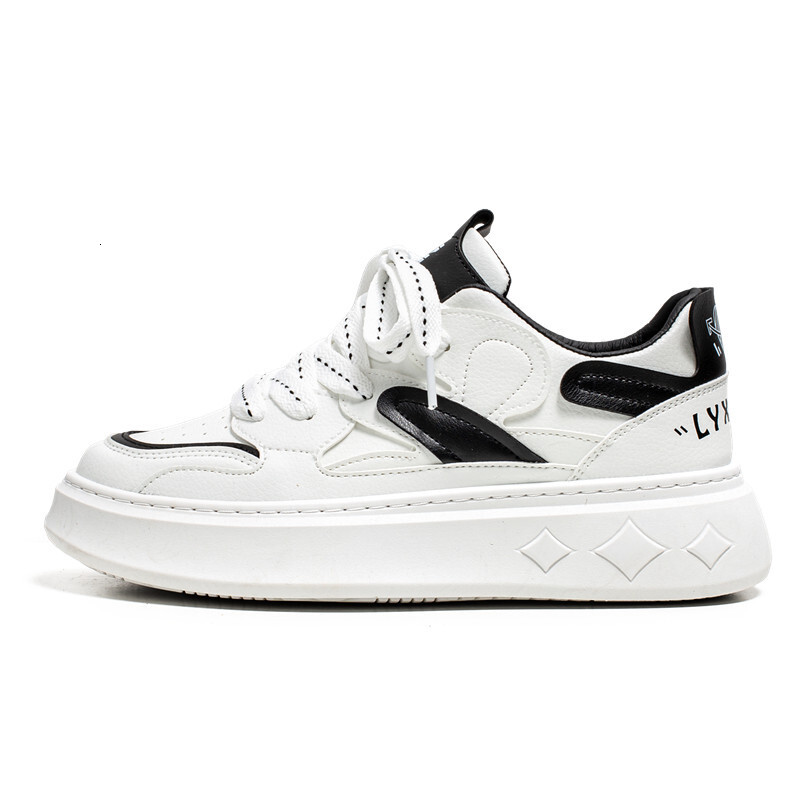 2025S New Trend Designer Men S Spring Small White Thick Soles Trendy Board Men S Shoes Versatile Casual Sports And High Fashion Shoes