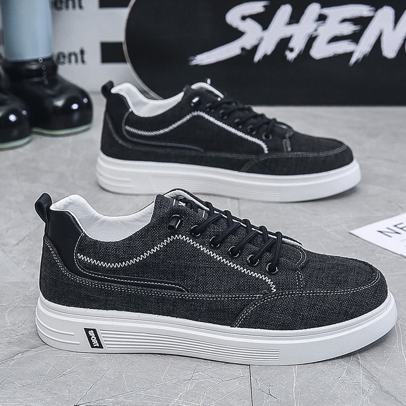 2025S New Trend Designer Men S Spring Breathable New Versatile Sports Leisure Cloth Shoes And Work Canvas Men S Board Shoes
