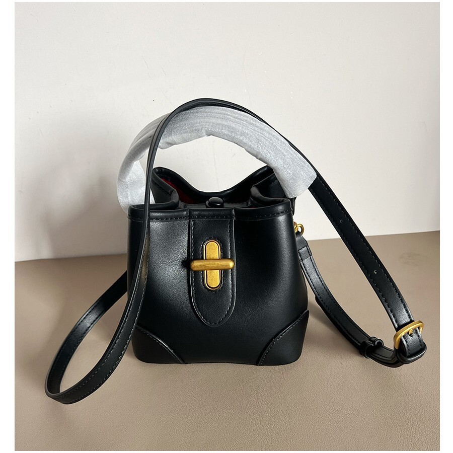 25 New Niche Brand Capsule Bucket Handbag, Fashionable, High-End, Versatile For Commuting, Crossbody, Single Shoulder Women's Handbag
