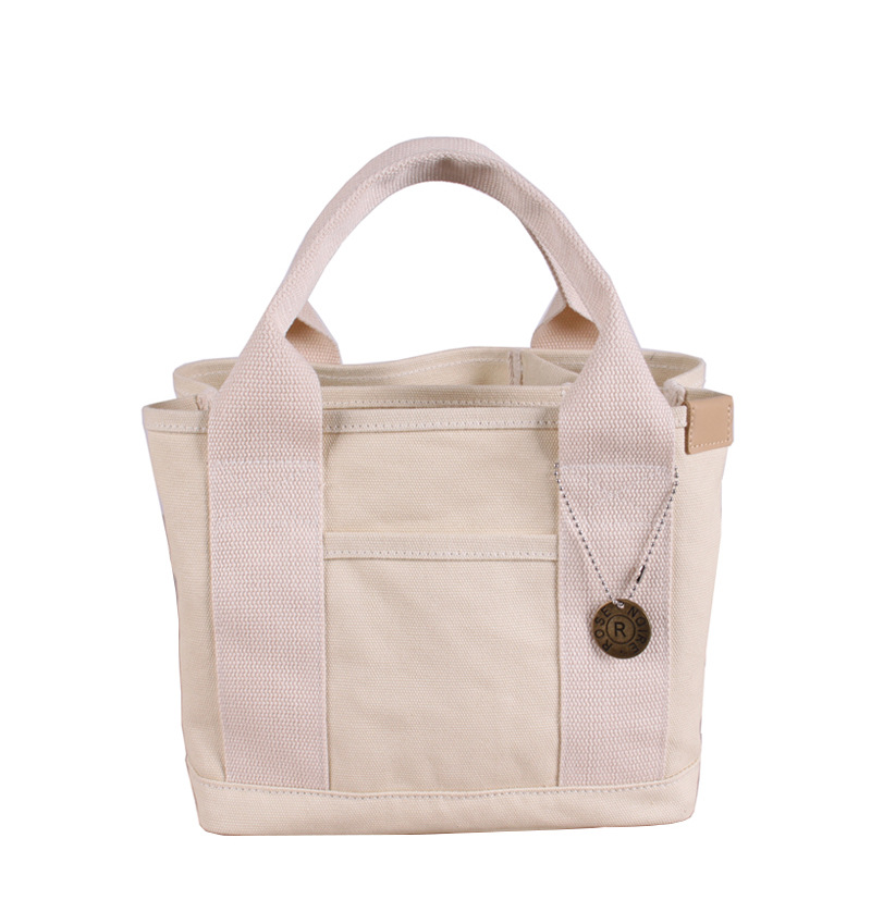 Japan Rakuten high-grade canvas bag bento bag handbag thousand layer women's bag