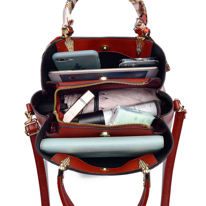 2025 New Bridal Summer Crossbody Tote Red Wedding Gift Atmospheric Handheld Women's Bag Single Shoulder