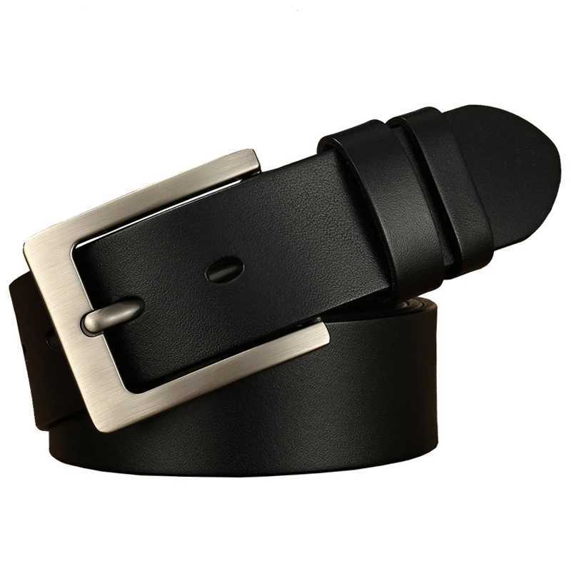 CEXIKA 140 150 160 170cm mens belt buckle large size mens leather belt Cinturones Para Hombre W250326