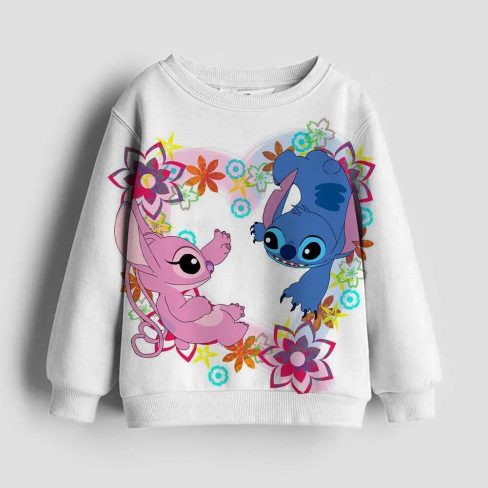 Ddmyshoesvip Hoodie Fashion Monster Pocket Pullover Cute Hoodies Girls Child Sweatshirt Cartoon Top