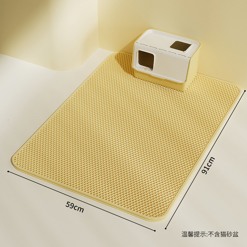 Cat litter mat cat litter box anti splash mat cat anti take out control mat toilet leak supplies