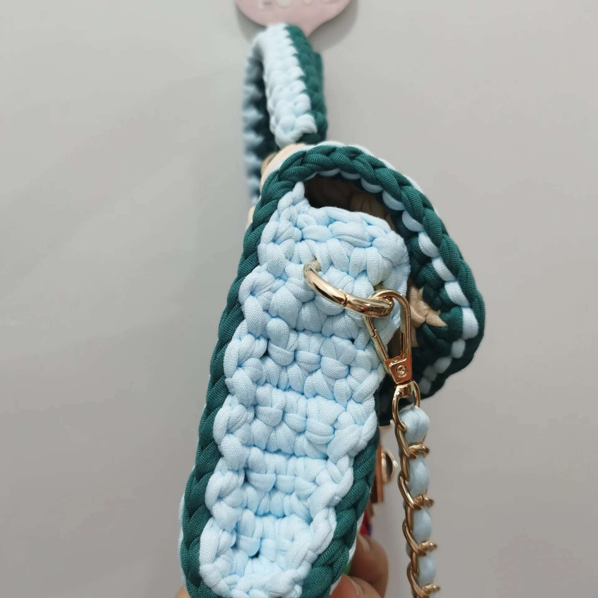 Ladies's BAG 2024 Colorful Chain Bag Square Tassel Shoulder Diagonal Crossbags For Women Designer Handbag