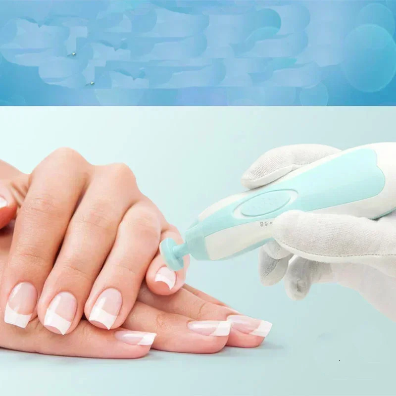 Multifunctional Electric Baby Nail Trimmer Baby Nail File Clippers Toes Fingernail Cutter Trimmer Manicure Tool Set Baby Care 250326