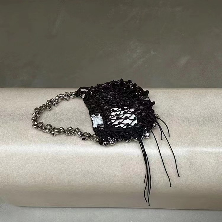 2025 Spring/Summer New Dark Niche Versatile Bell Single Shoulder Handbag, Women's Bag, Small Japanese And Korean Trendy Cloth Bag