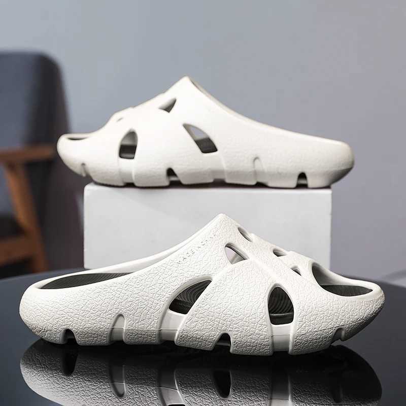 Hot Style Mens Slippers N-Slip Mans Sandals Soft Lightweight Eva Mens Shoes Summer Outdoor Thick Bottom Slipper Popular ModelXJ250326