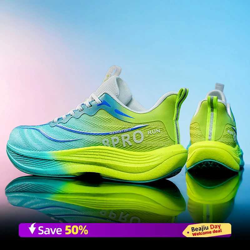 Marathon Men Running Shoes Breathable Outdoor Sports Shoes Lightweight Sneakers for men Cfortable Athletic Training FootwearC250325