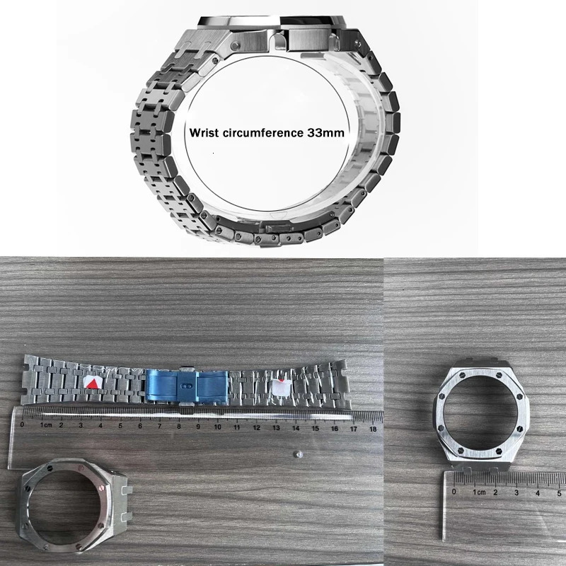 Gen4 Gen5 Modification Kit for Casioak GA-2100 GMA-S2100 Mod Metal Stainless Steel Case Screw Bezel Strap for GA-2110 GA-B2100 250324